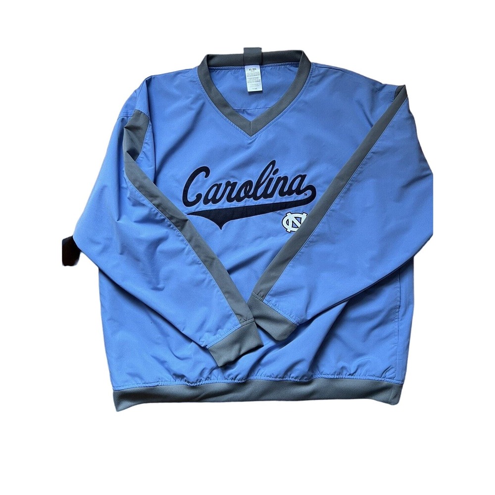 UNC North Carolina Tar Heels Windbreaker Pullover Men’s Size XL Knights Apparel